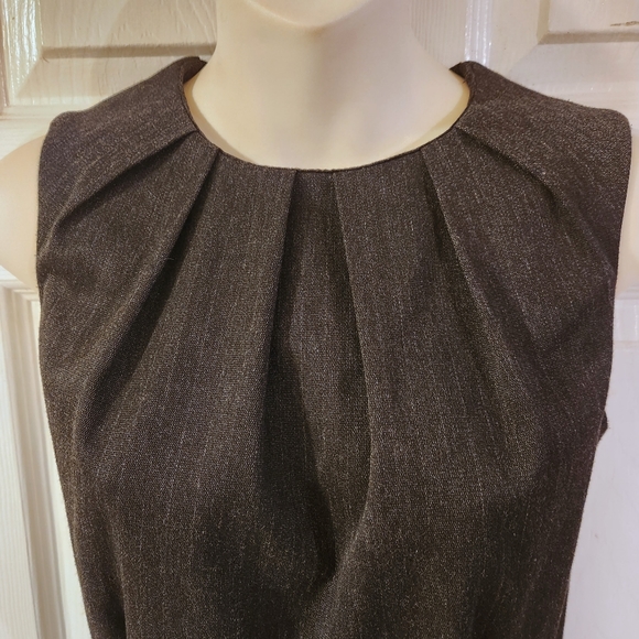 ZARA BASICS OFFICE COCKTAIL MIDI DRESS - Picture 2 of 8